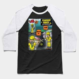 Silly Services 6 "Flagger Farce" Baseball T-Shirt